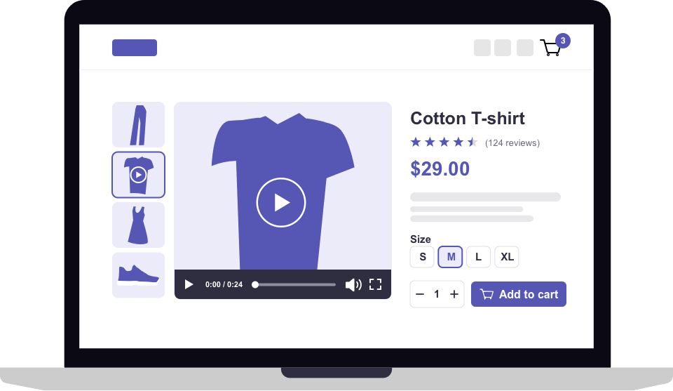 Zino Product Video for WooCommerce
